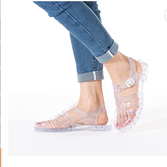 Shoes - Women’s Clear Jelly Sandals